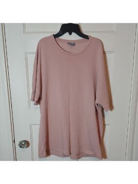 COS Men's Short Sleeve Crewneck T-Shirt Pink XL